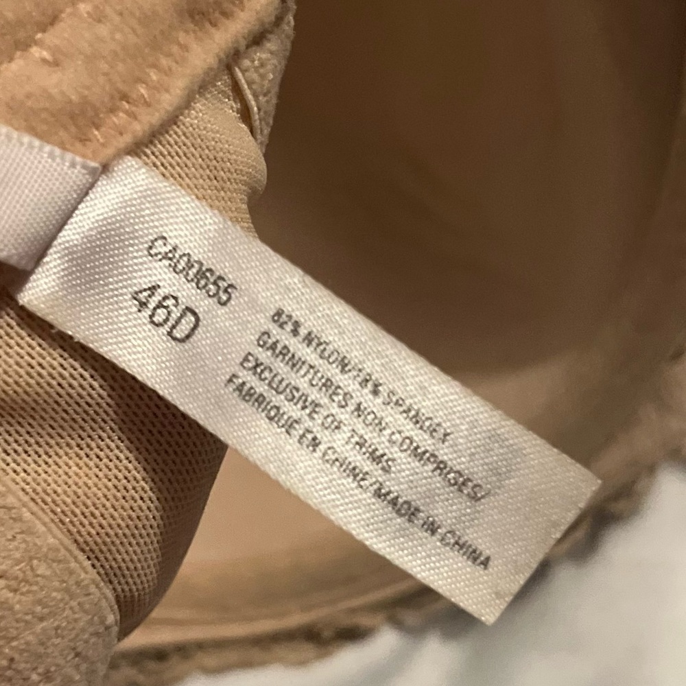 Intimates cream lace bra size 46D - Picture 5 of 5